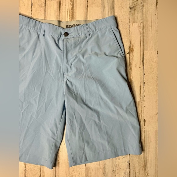 Adidas Golf Shorts Mens 34 Blue Performance Flat Front Casual - Picture 2 of 10